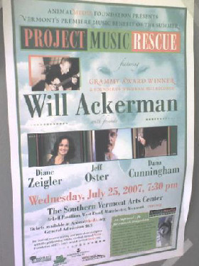 Will Ackerman Poster